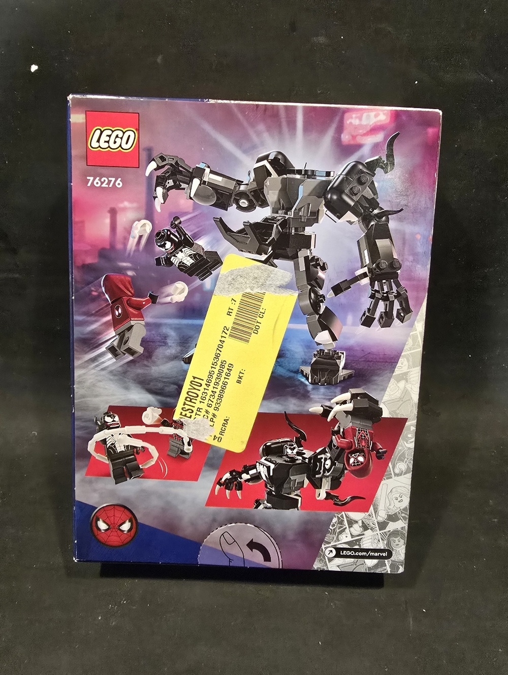 Lego Superheros: Venom Mech Armor Vs  Miles Morales - 76276